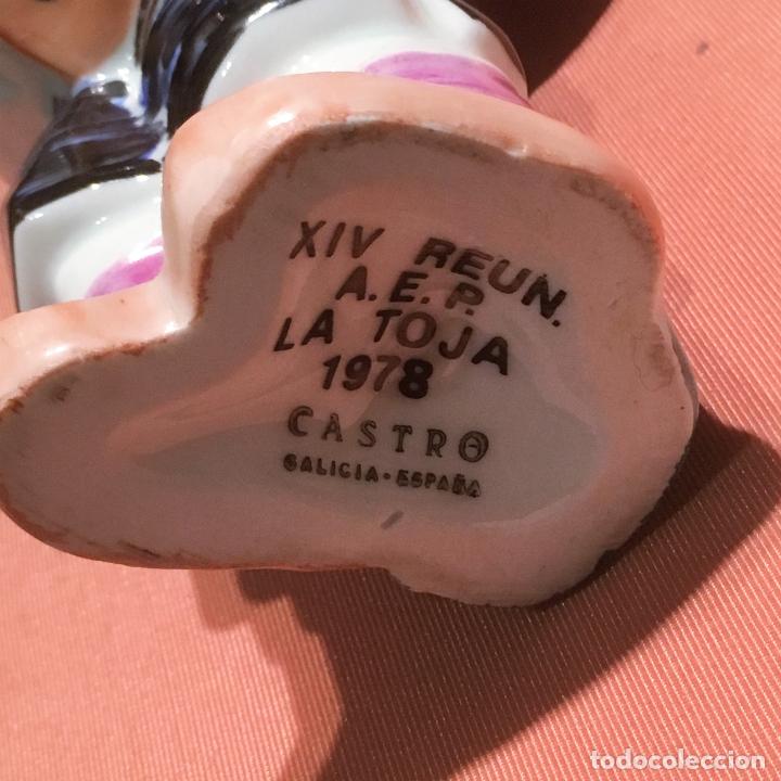 Antig&uuml;edades: Gaitero de porcelana del Castro - Foto 3