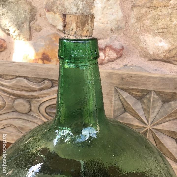 Botella Garrafa damajuana Verde 16l Vidrio S Comprar Objetos 