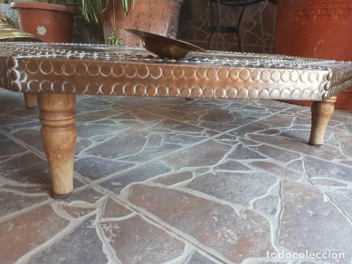 Antig&uuml;edades: antiguo brasero de laton - Foto 5