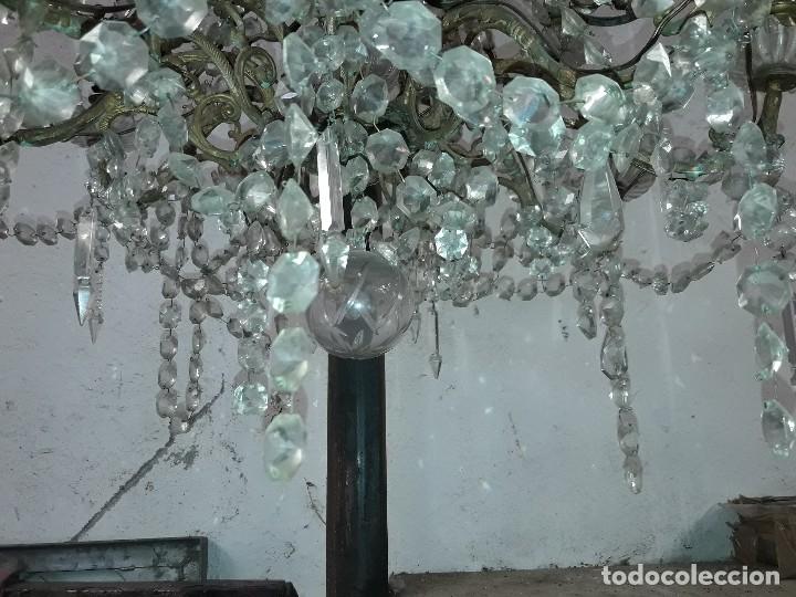 Antig&uuml;edades: L&aacute;mpara Isabelina - Foto 3