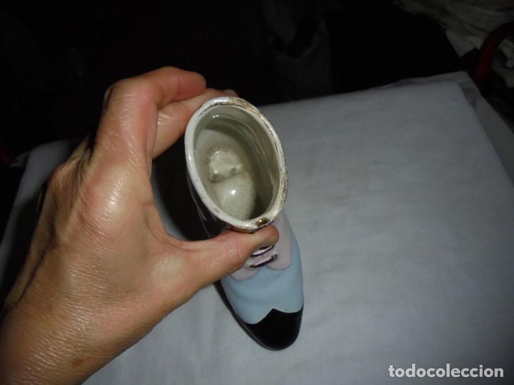 Antig&uuml;edades: ANTIGUO BOTIN  DE PORCELANA - Foto 7