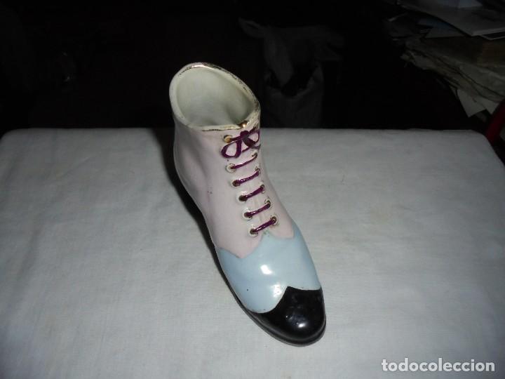 Antig&uuml;edades: ANTIGUO BOTIN  DE PORCELANA - Foto 8