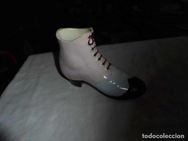 Antig&uuml;edades: ANTIGUO BOTIN  DE PORCELANA - Foto 12