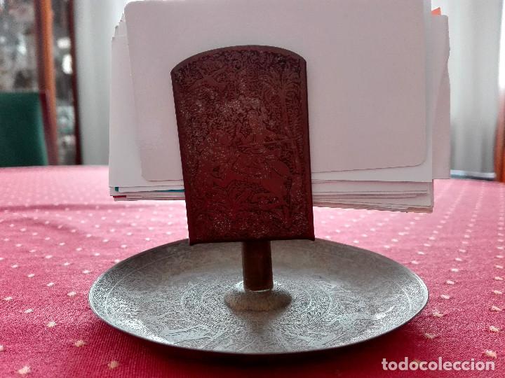 Antig&uuml;edades: BANDEJA Y COMPLEMENTOS de ESCRITORIO - Foto 5