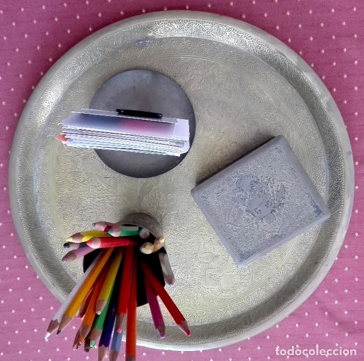 Antig&uuml;edades: BANDEJA Y COMPLEMENTOS de ESCRITORIO - Foto 8