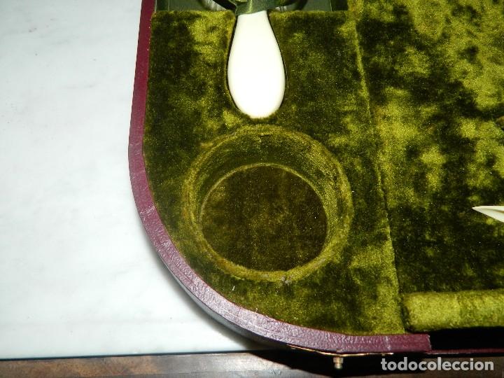 Antig&uuml;edades: ESTUCHE ANTIGUO DE TOCADOR - Foto 4