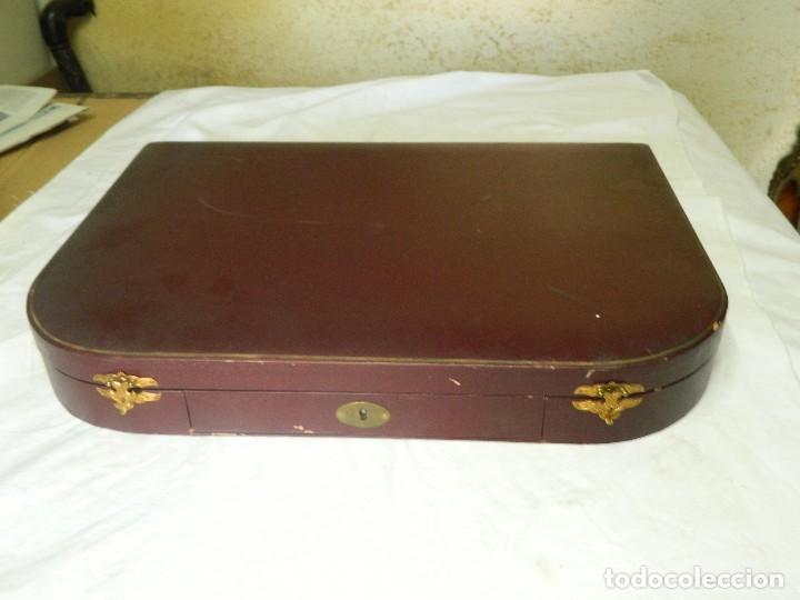 Antig&uuml;edades: ESTUCHE ANTIGUO DE TOCADOR - Foto 13