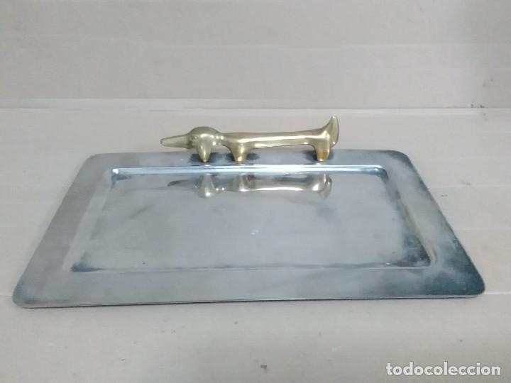 Antig&uuml;edades: Bandeja metal y bronce - Foto 1