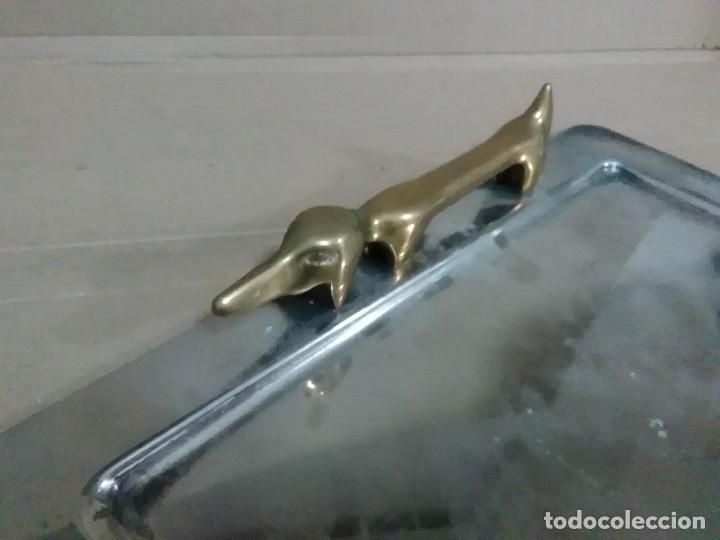 Antig&uuml;edades: Bandeja metal y bronce - Foto 3