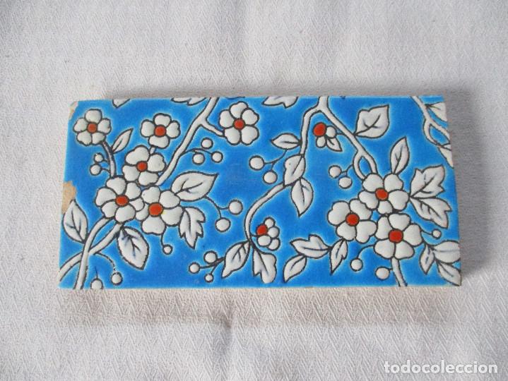 Antig&uuml;edades: Azulejo Pickman la Cartuja 10 - Foto 1