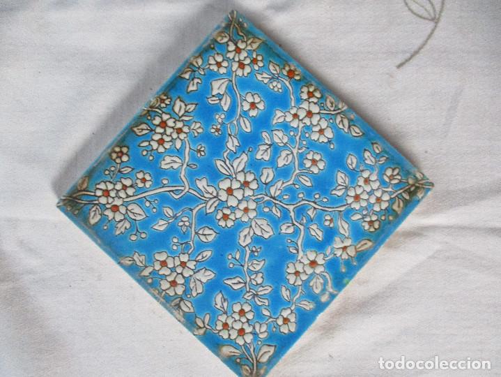 Antig&uuml;edades: Azulejo Pickman la Cartuja 26 - Foto 1