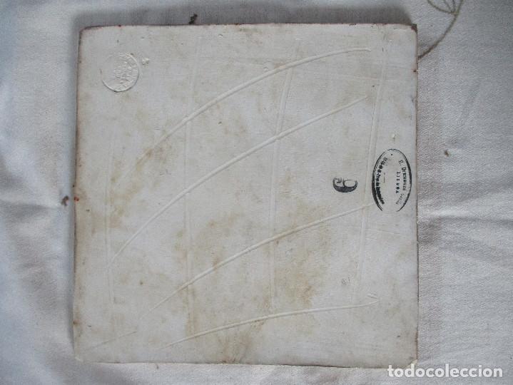 Antig&uuml;edades: Azulejo Pickman la Cartuja 30 - Foto 5