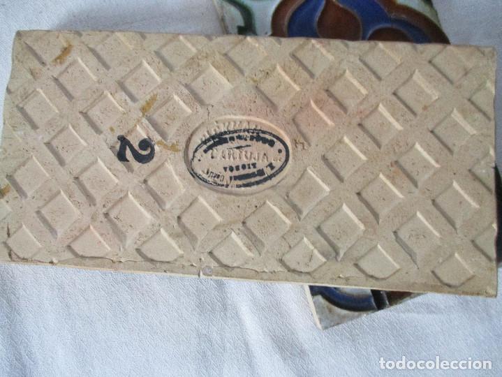 Antig&uuml;edades: Azulejo Pickman la Cartuja 34 - Foto 3