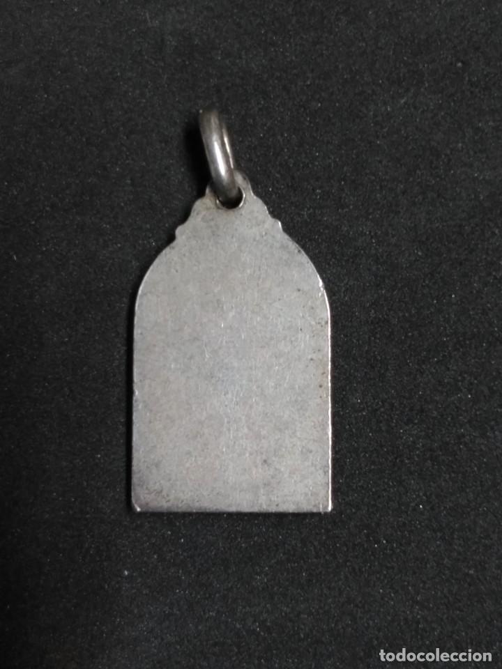 Antig&uuml;edades: MEDALLA DE PLATA VIRGEN DEL PILAR - Foto 2