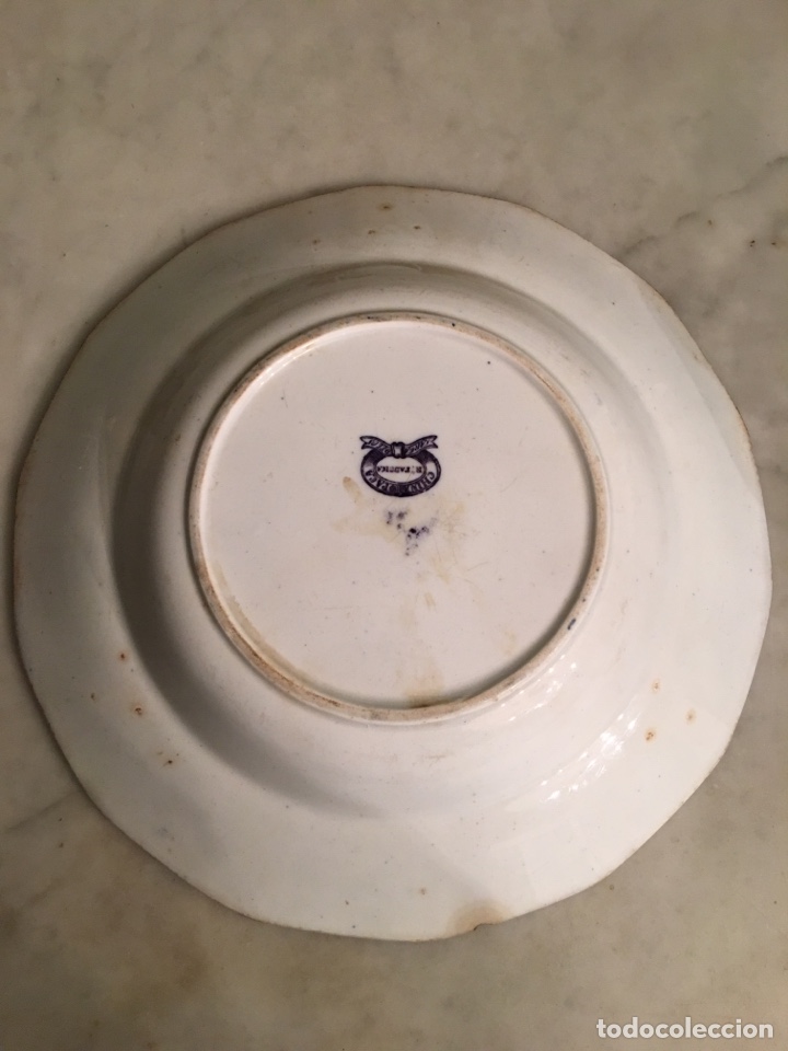 Antig&uuml;edades: Plato chinesco Sargadelos tercera &eacute;poca - Foto 2
