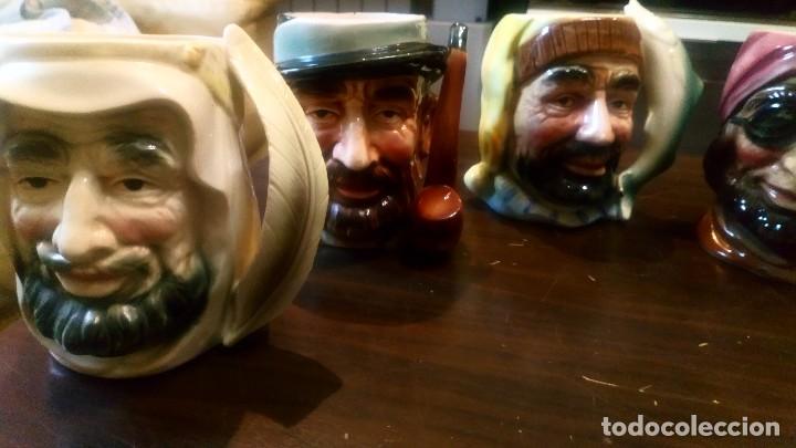 Antig&uuml;edades: Jarras con caras de ceramica - Foto 2