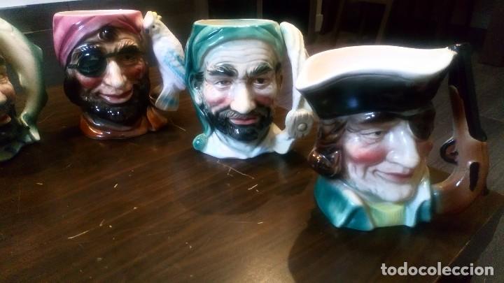 Antig&uuml;edades: Jarras con caras de ceramica - Foto 3