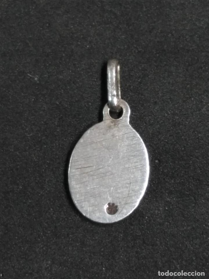 Antig&uuml;edades: MEDALLA DE PLATA VIRGEN MARIA - Foto 2