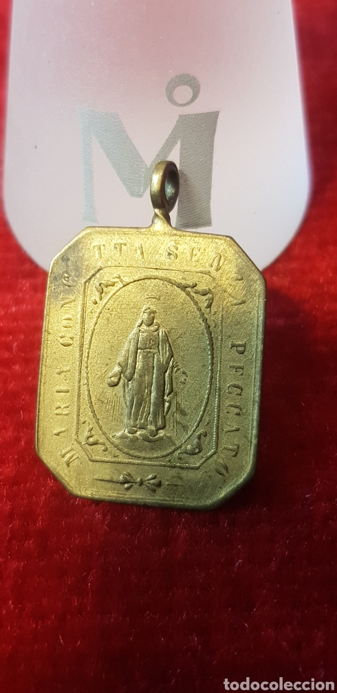 Antig&uuml;edades: Medalla religiosa de Le&oacute;n 13 - Foto 2