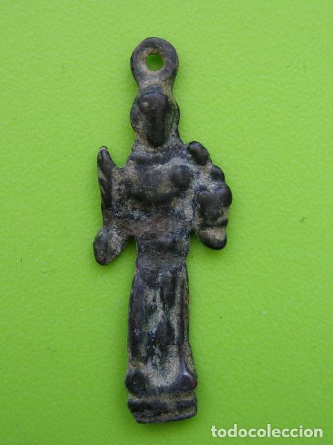 Antig&uuml;edades: Antigua medalla de San Antonio - Foto 1
