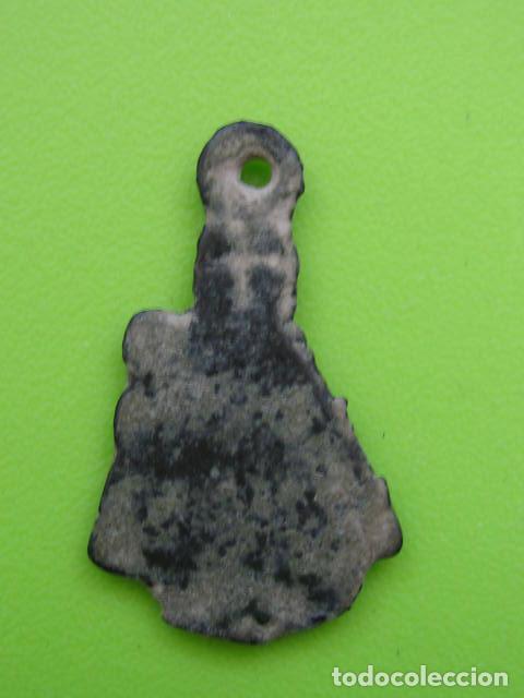 Antig&uuml;edades: Antigua medalla de Virgen - Foto 2