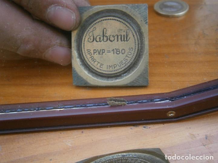 Antiquit&eacute;s: &iexcl;&iexcl;PRECIOSO MOLDE DE IMPRENTA A&Ntilde;OS 40 50 &iexcl;&iexcl;JABONIL,PV,P,,180