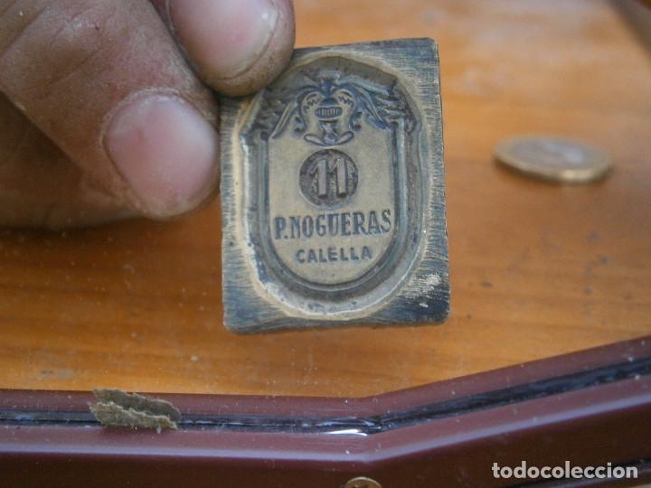 Antig&uuml;edades: &iexcl;&iexcl;PRECIOSO MOLDE DE IMPRENTA A&Ntilde;OS 40 50 &iexcl;&iexcl;P.NOGERAS''CALELLAS&iexcl;&iexcl;