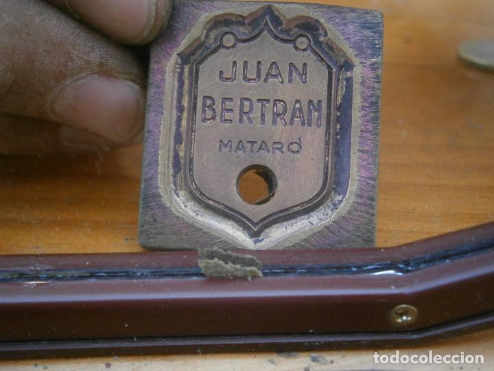Antiguidades: &iexcl;&iexcl;PRECIOSO MOLDE DE IMPRENTA A&Ntilde;OS 40 50 &iexcl;&iexcl;JUAN BERTRAN&iexcl;&iexcl;MATARO&iexcl;&iexcl;