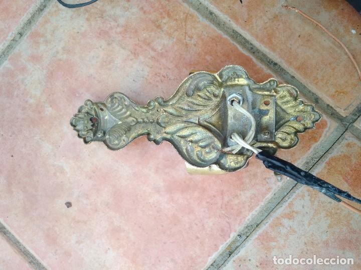 Antig&uuml;edades: Bonito y antiguo aplique de pared - Foto 3