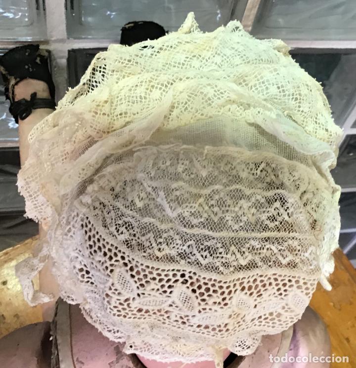 Antig&uuml;edades: GORRO ANTIGUO DE BAUTIZO, ENCAJE - Foto 4
