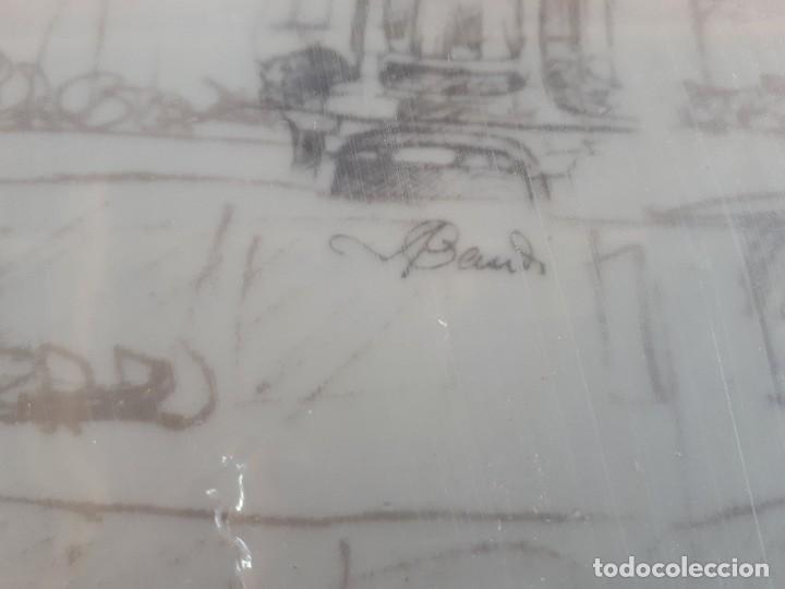 Antig&uuml;edades: juego de 4 platos , la pedrera de gaudi - Foto 2