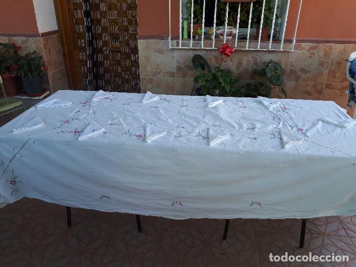 Antig&uuml;edades: antigua manteleria - Foto 1