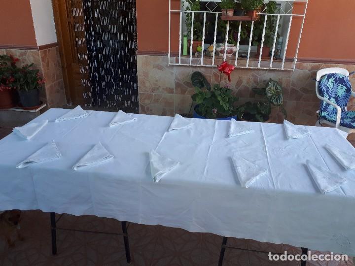 Antig&uuml;edades: antigua manteleria - Foto 1
