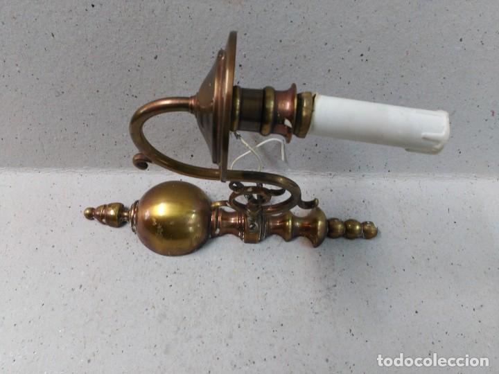 Antig&uuml;edades: APLIQUE DE PARED TIPO HOLANDES EN BRONCE - Foto 2