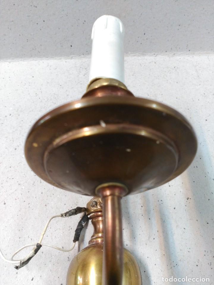 Antig&uuml;edades: APLIQUE DE PARED TIPO HOLANDES EN BRONCE - Foto 10