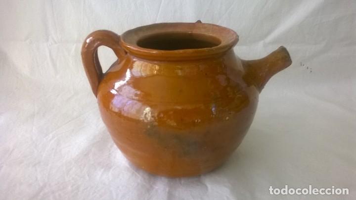 Antig&uuml;edades: TETERA BARRO ESMALTADO - Foto 1
