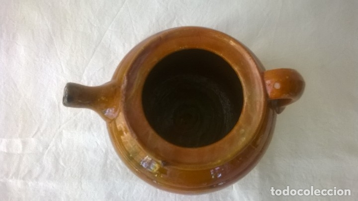 Antig&uuml;edades: TETERA BARRO ESMALTADO - Foto 5