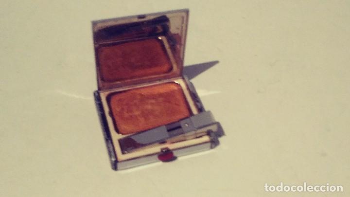 Antig&uuml;edades: polvera COTY PARIS con pintalabios - Foto 5