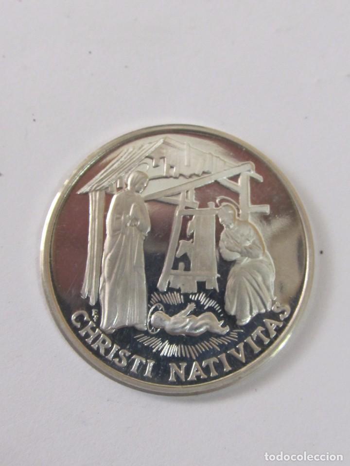 Oggetti Antichi: MONEDA RELIGIOSA, CHRISTI NAVITAS SACRA BIBLIA