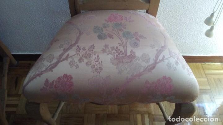 Antig&uuml;edades: Pareja de sillas - Foto 3