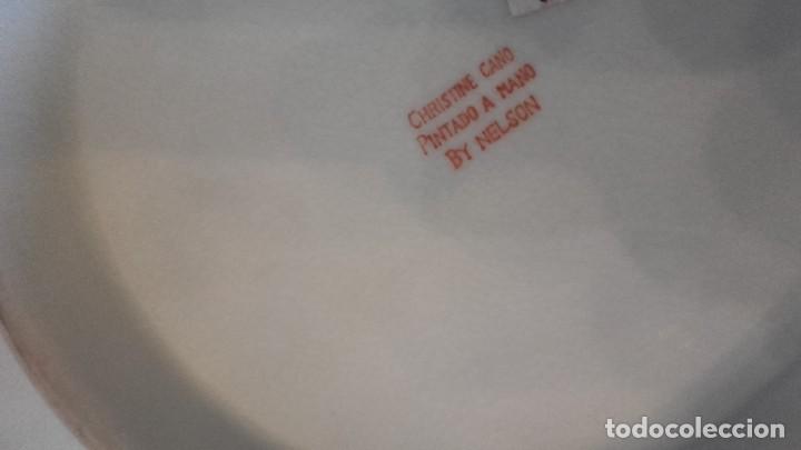 Antig&uuml;edades: Plato de porcelana - Foto 3