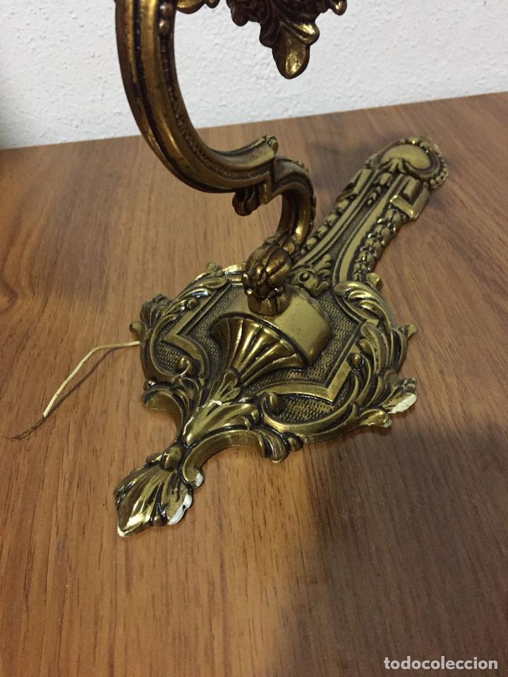 Antig&uuml;edades: APLIQUES ANTIGUOS DE BRONCE - Foto 3