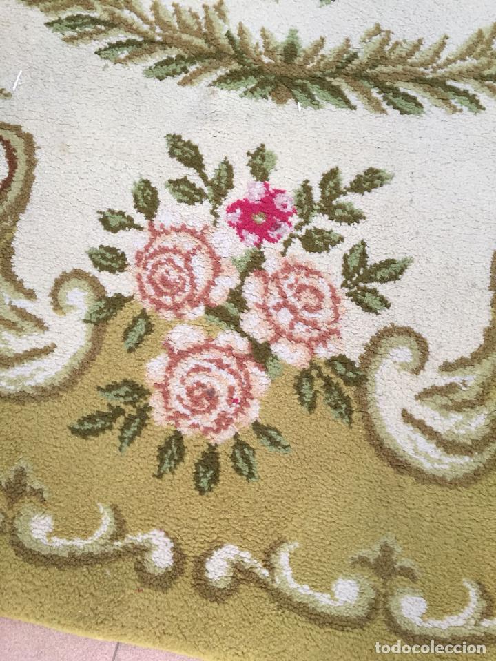 Antig&uuml;edades: ALFOMBRA FLORAL GRAN DIMENSION - Foto 2