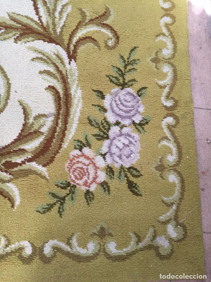 Antig&uuml;edades: ALFOMBRA FLORAL GRAN DIMENSION - Foto 7