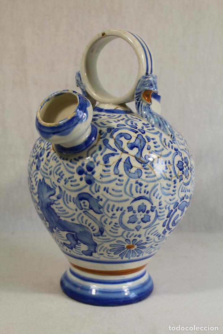 Antig&uuml;edades: botijo antiguo de talavera - Foto 5