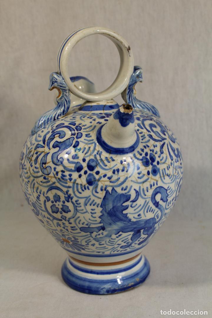Antig&uuml;edades: botijo antiguo de talavera - Foto 7