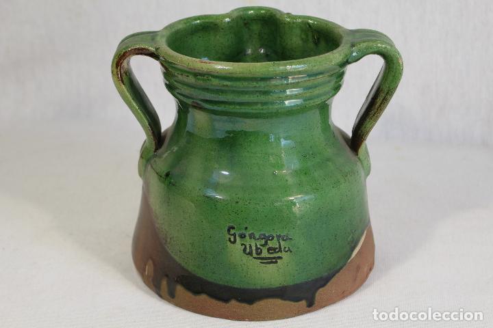 Antig&uuml;edades: jarra de ubeda firmada gongora - Foto 2