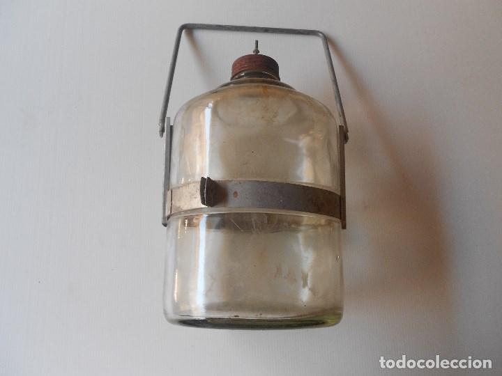 Antig&uuml;edades: bote cristal focus - Foto 1