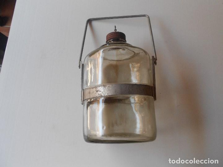 Antig&uuml;edades: bote cristal focus - Foto 2