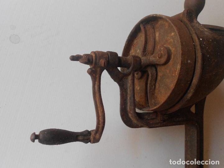 Antig&uuml;edades: maquina de picar elma - Foto 4